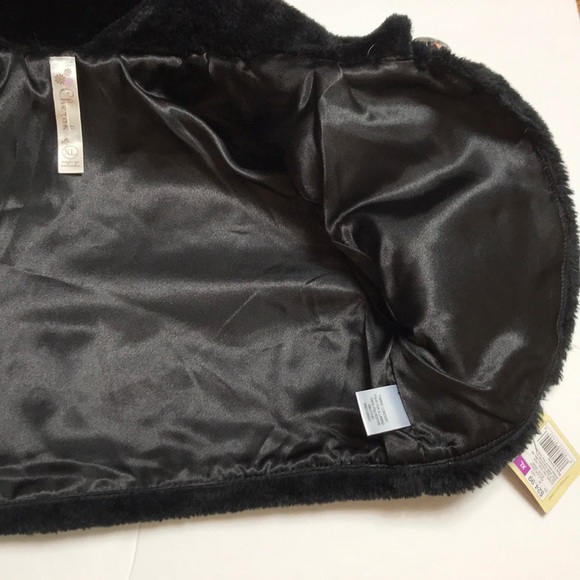 NWT/ Cherokee | faux fur shrug girl’s size XL - Picture 6 of 11